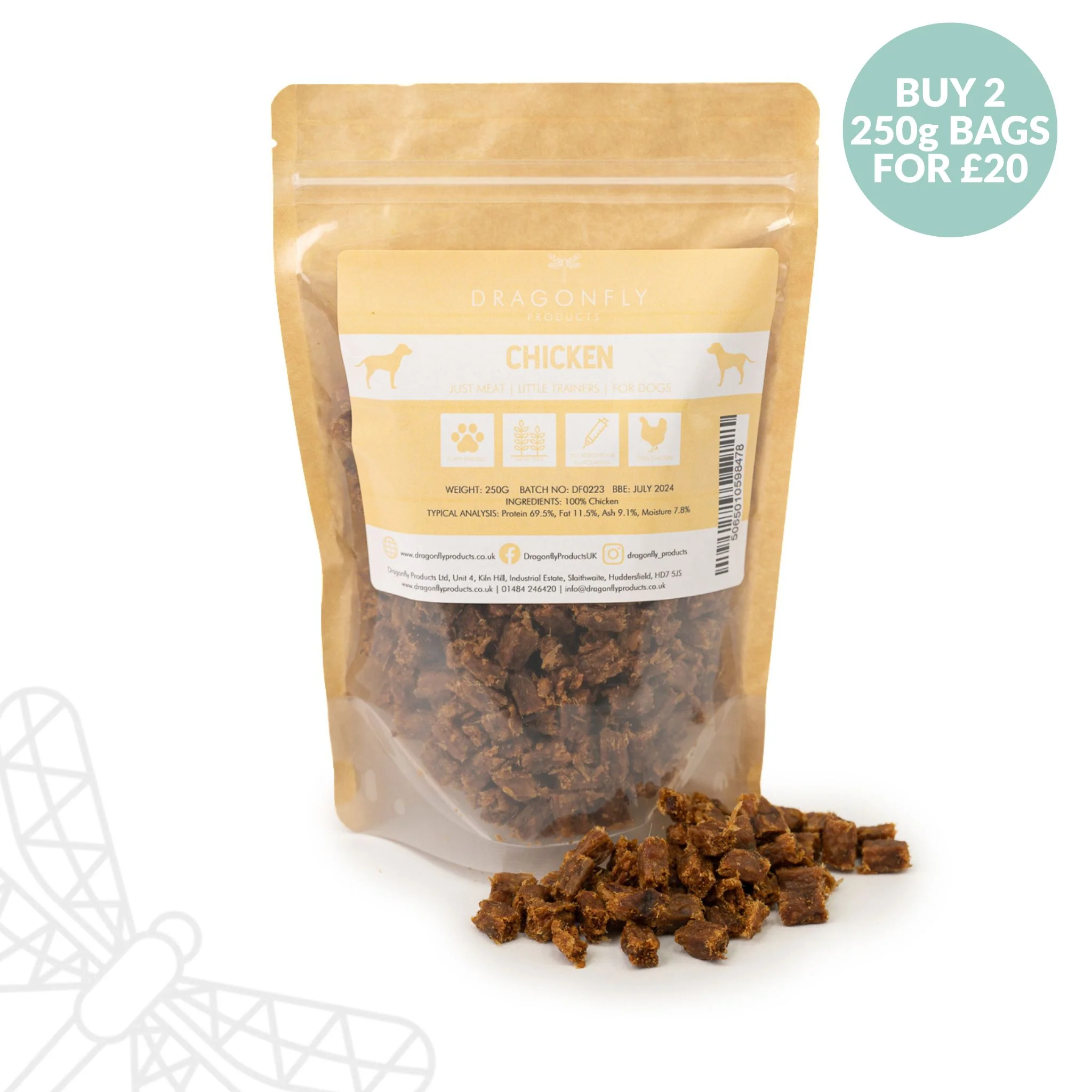 Little Trainers 'Just Meat' Training Treats