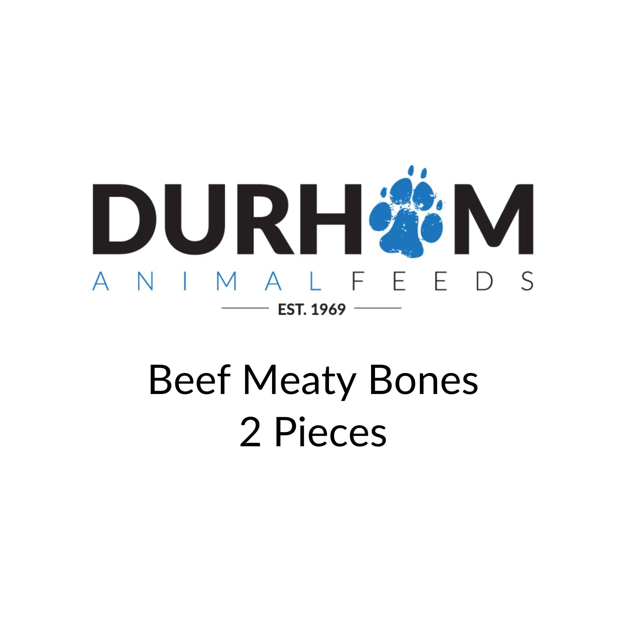 Durham Animal Feeds Frozen Beef Meaty Bones