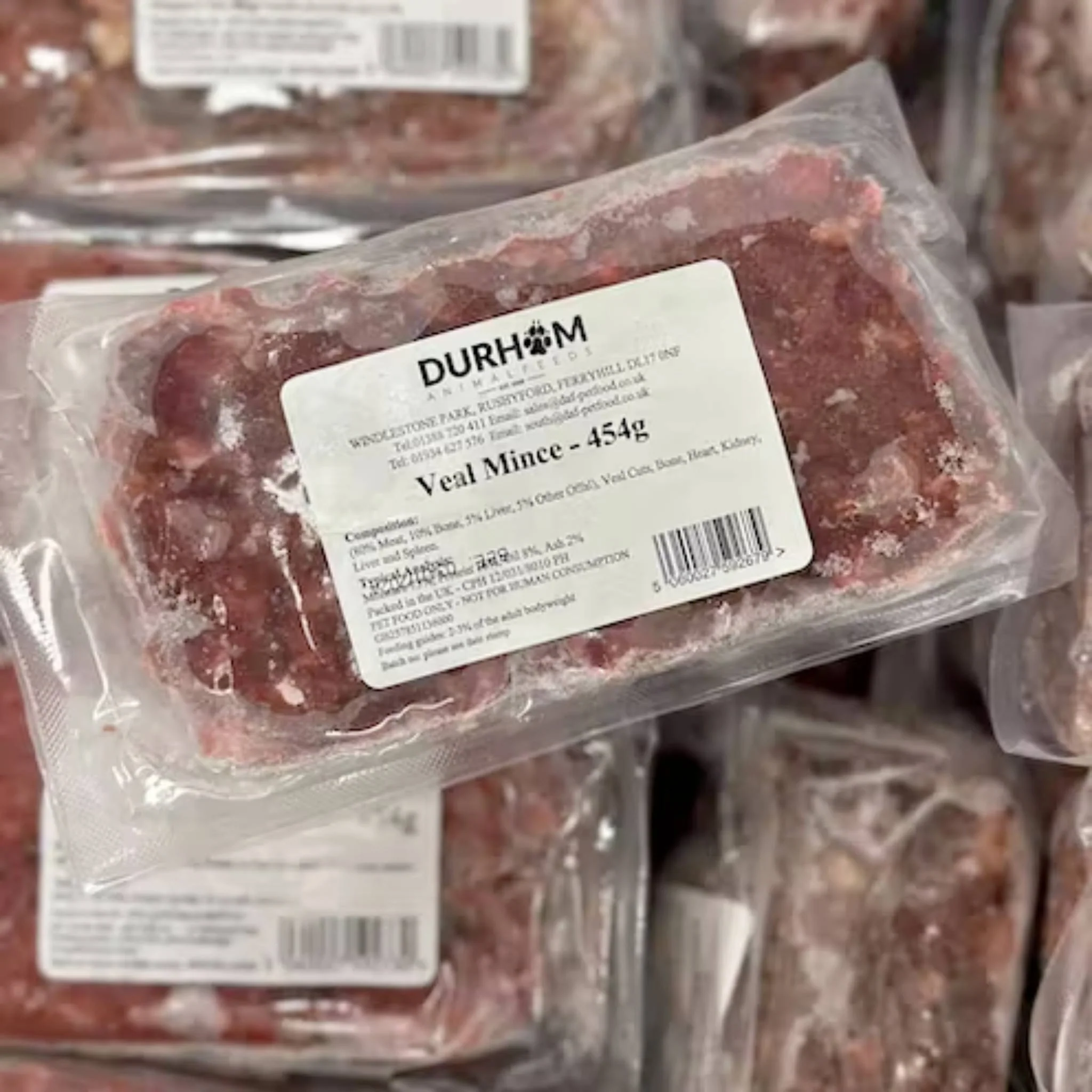 Durham Animal Feeds Veal Complete Mince