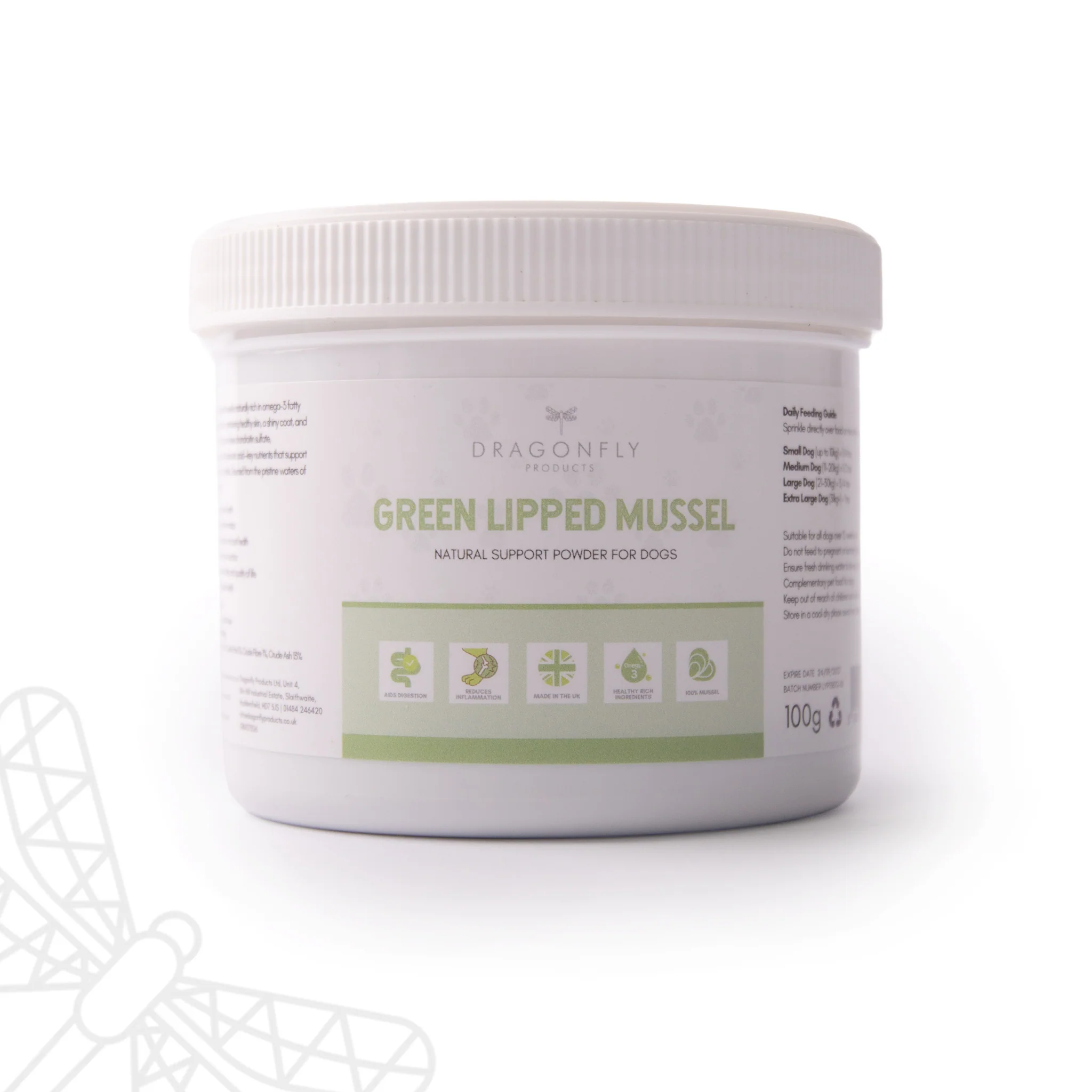 Green Lipped Mussel Powder for Dogs