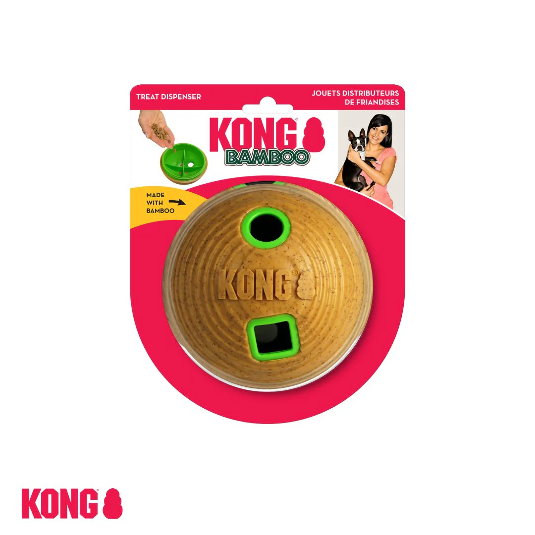 KONG Bamboo Feeder Ball Dispenser - Image 3