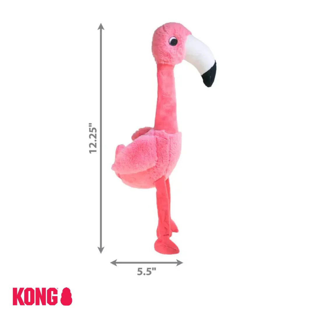 KONG Shakers Honkers Flamingo - Image 3