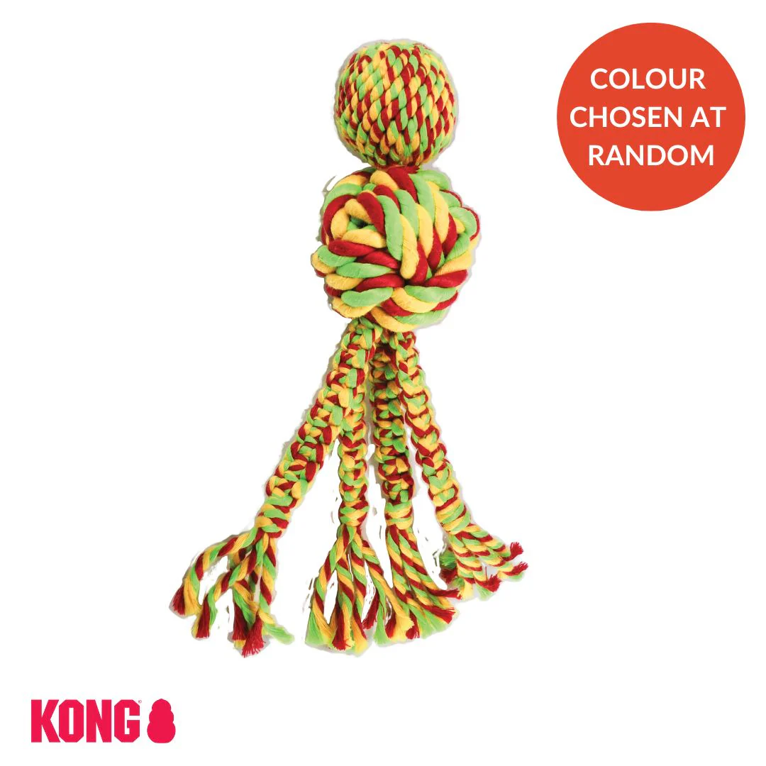 KONG Wubba Weaves with Rope - Image 2