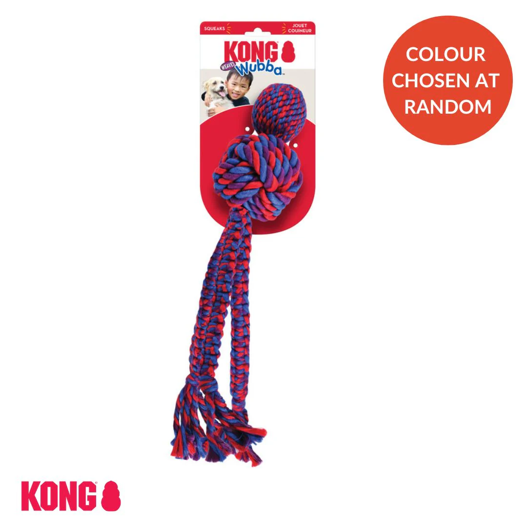 KONG Wubba Weaves with Rope - Image 3