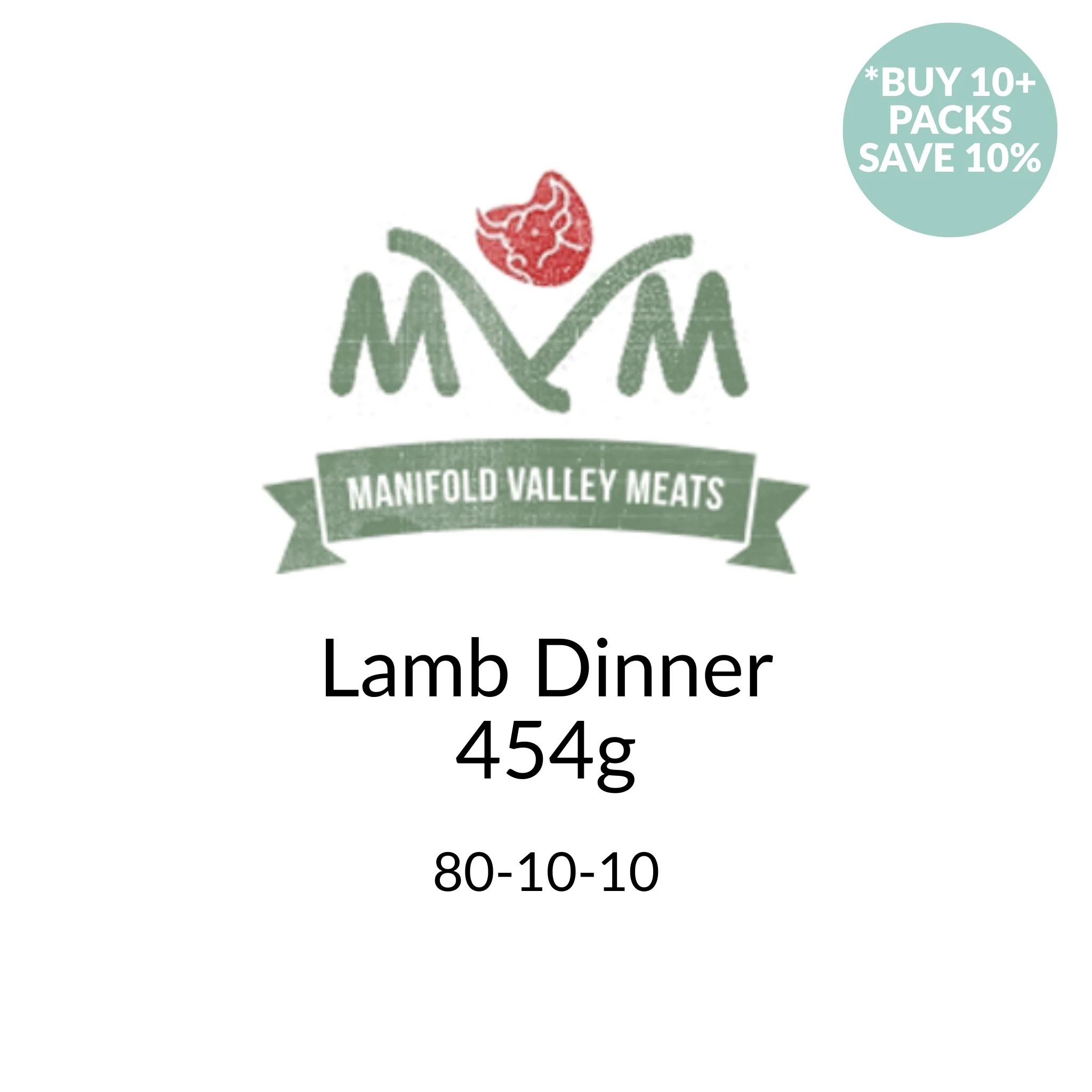 Manifold Valley Meats Lamb Dinner