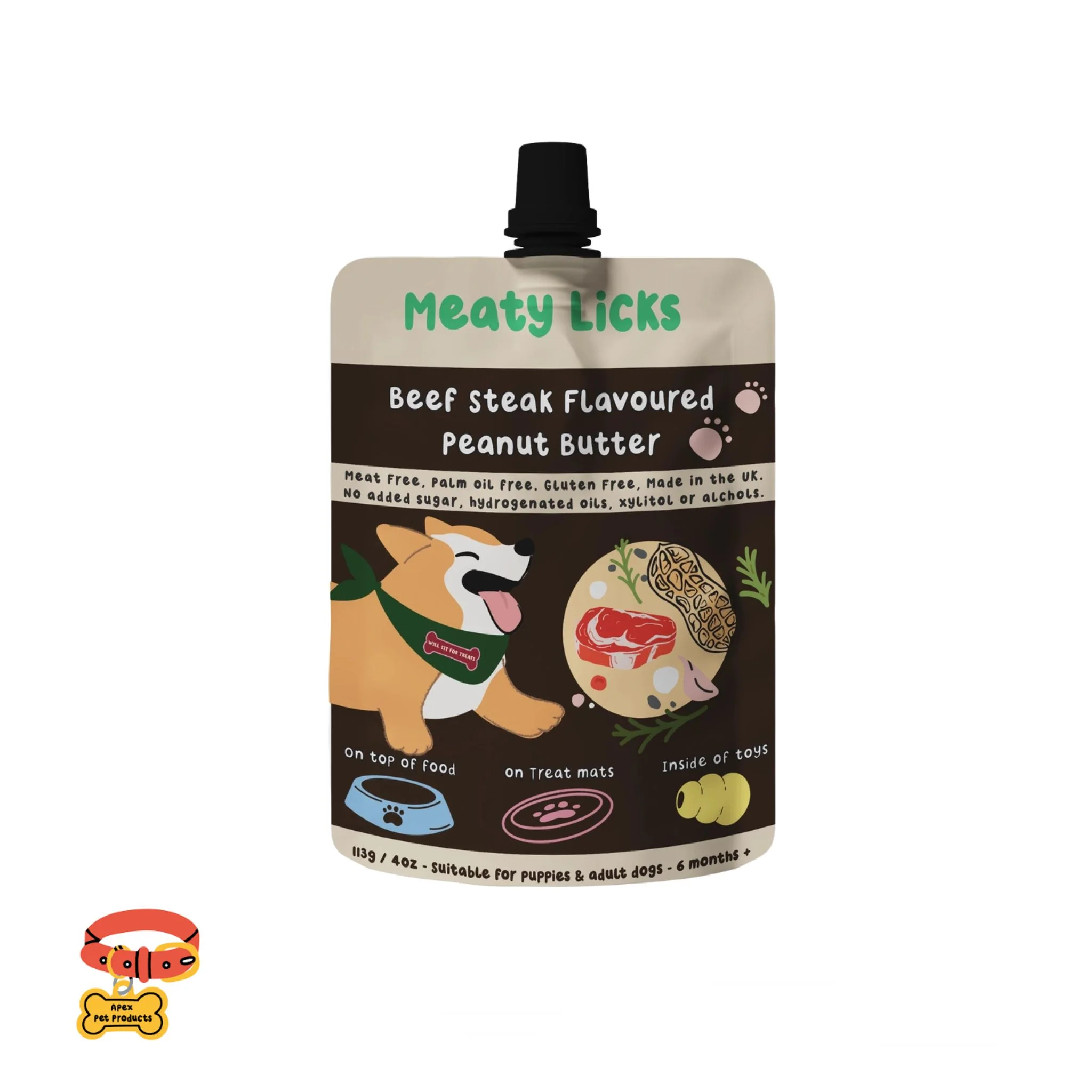 Meaty Licks Peanut Butter - Image 4