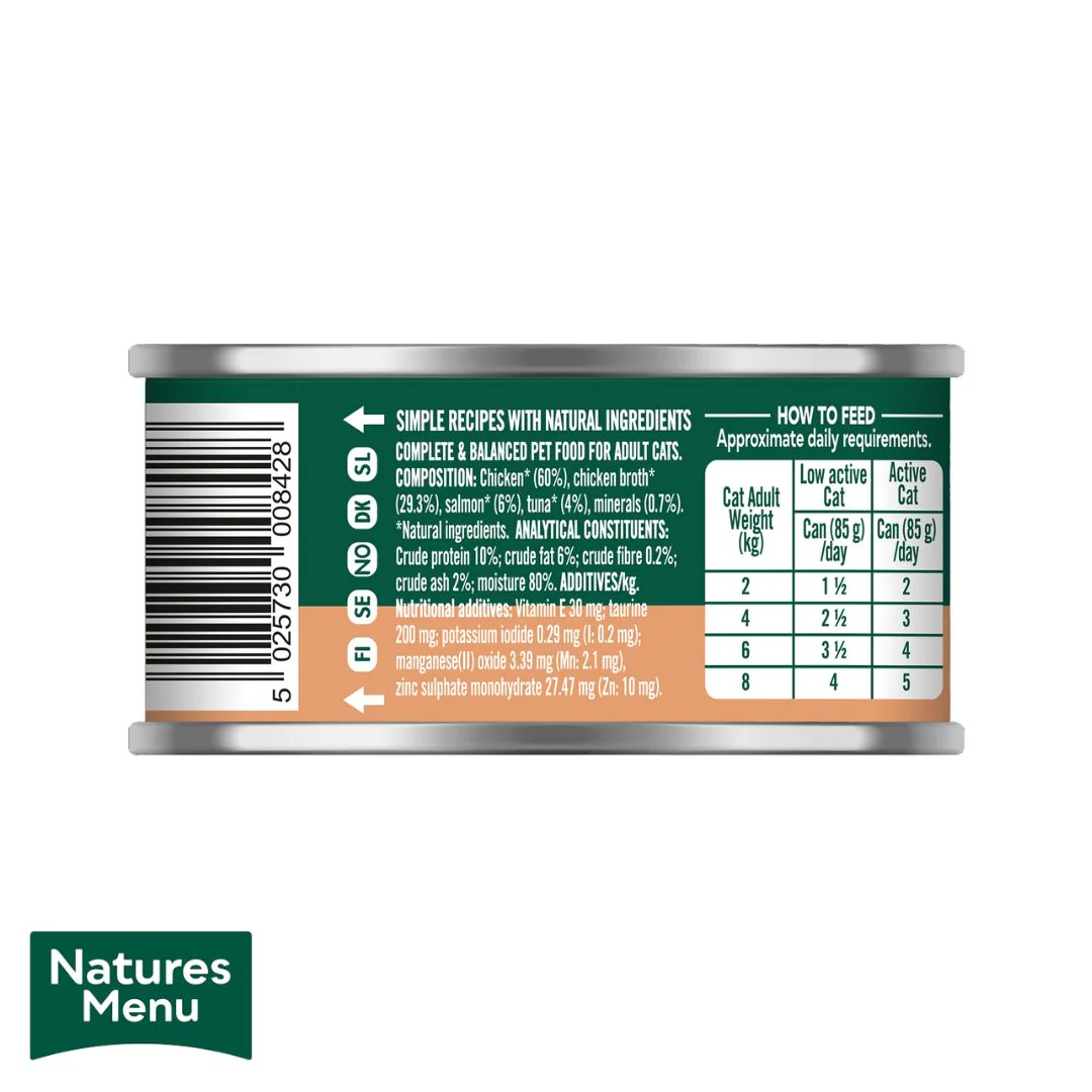 Natures Menu Chicken with Salmon & Tuna - Image 2