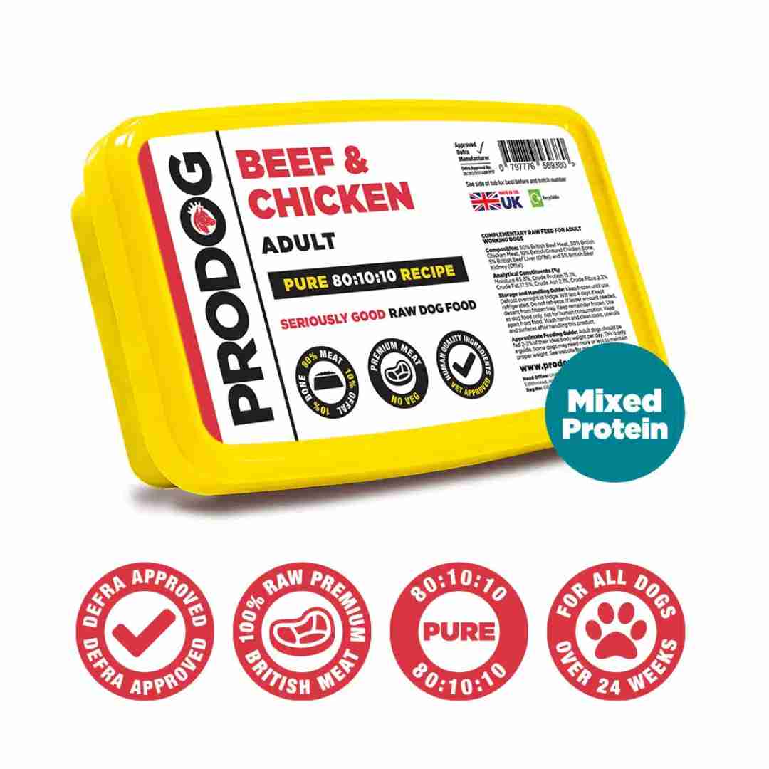 ProDog Raw Pure Beef and Chicken 80/10/10 - Image 2