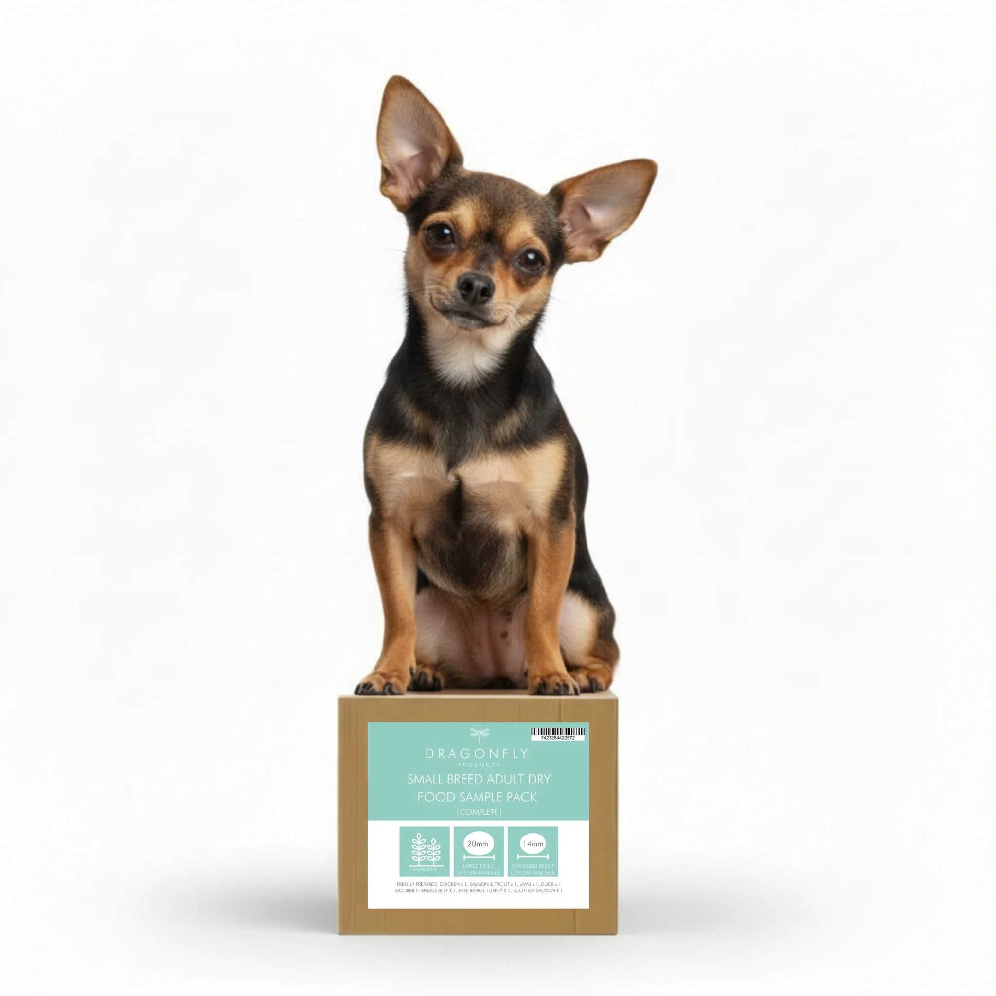 Small Breed Adult Dry Food Sample Pack (7 Flavours x 100g)