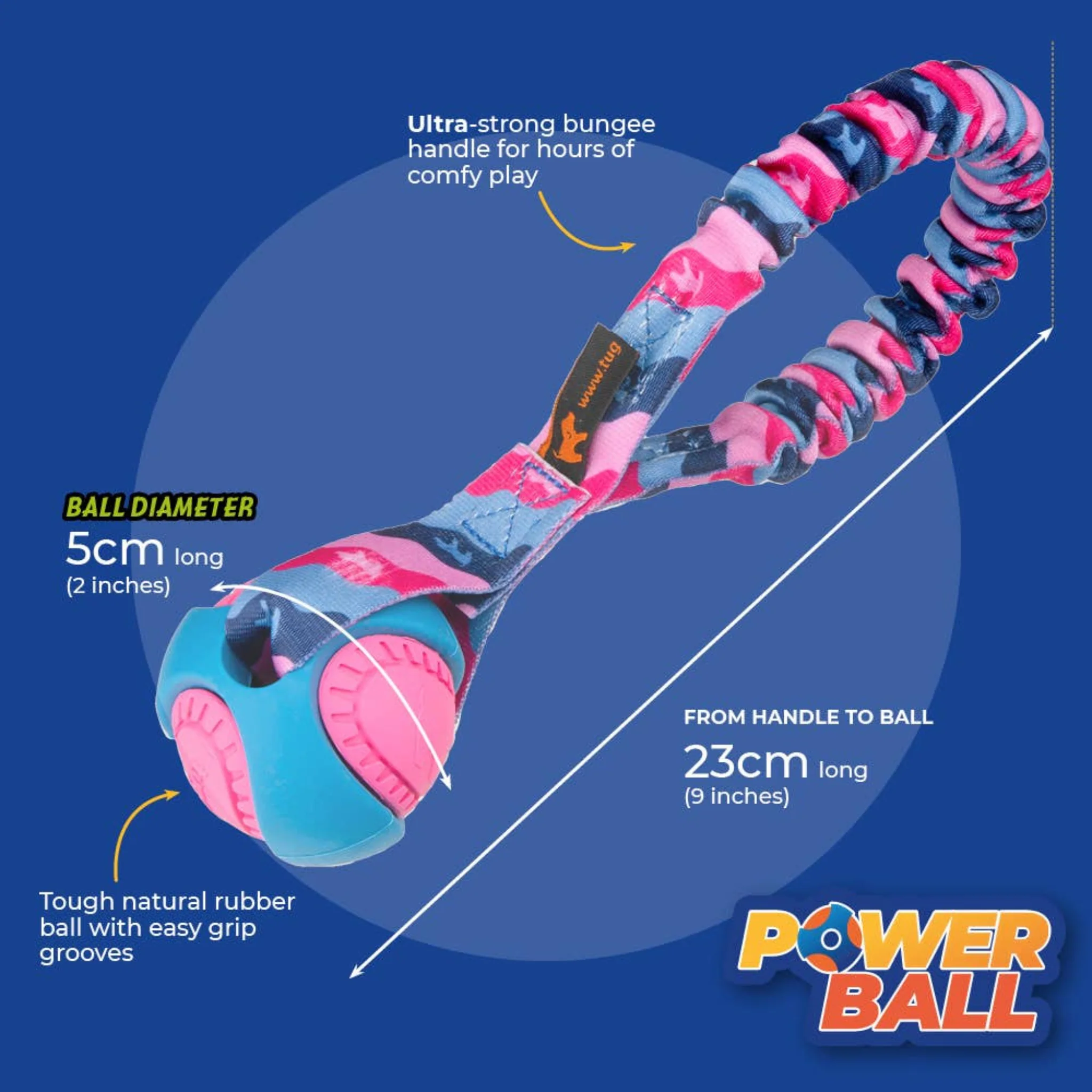 Tug-E-Nuff Pocket Powerball Bungee Tug - Image 7