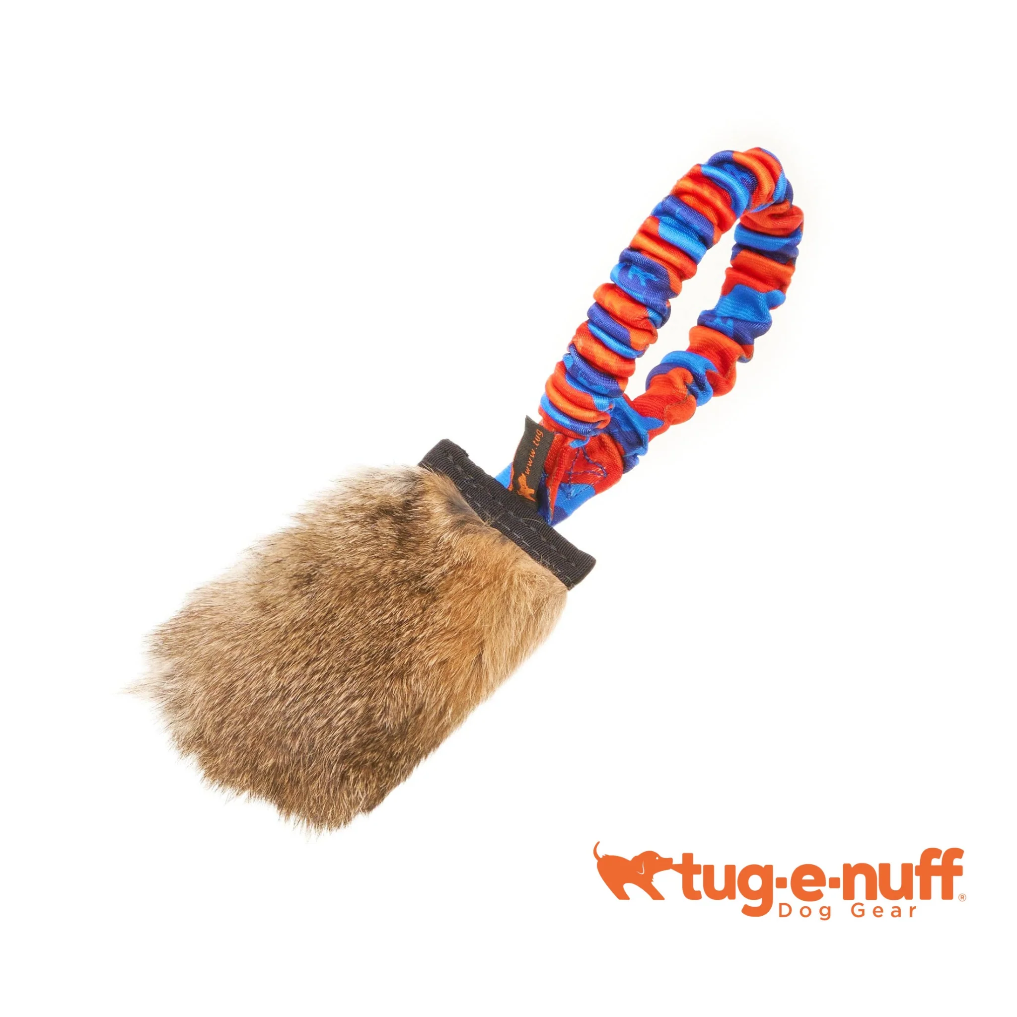 Tug-E-Nuff Rabbit Skin Pocket Bungee Squeeker - Image 2