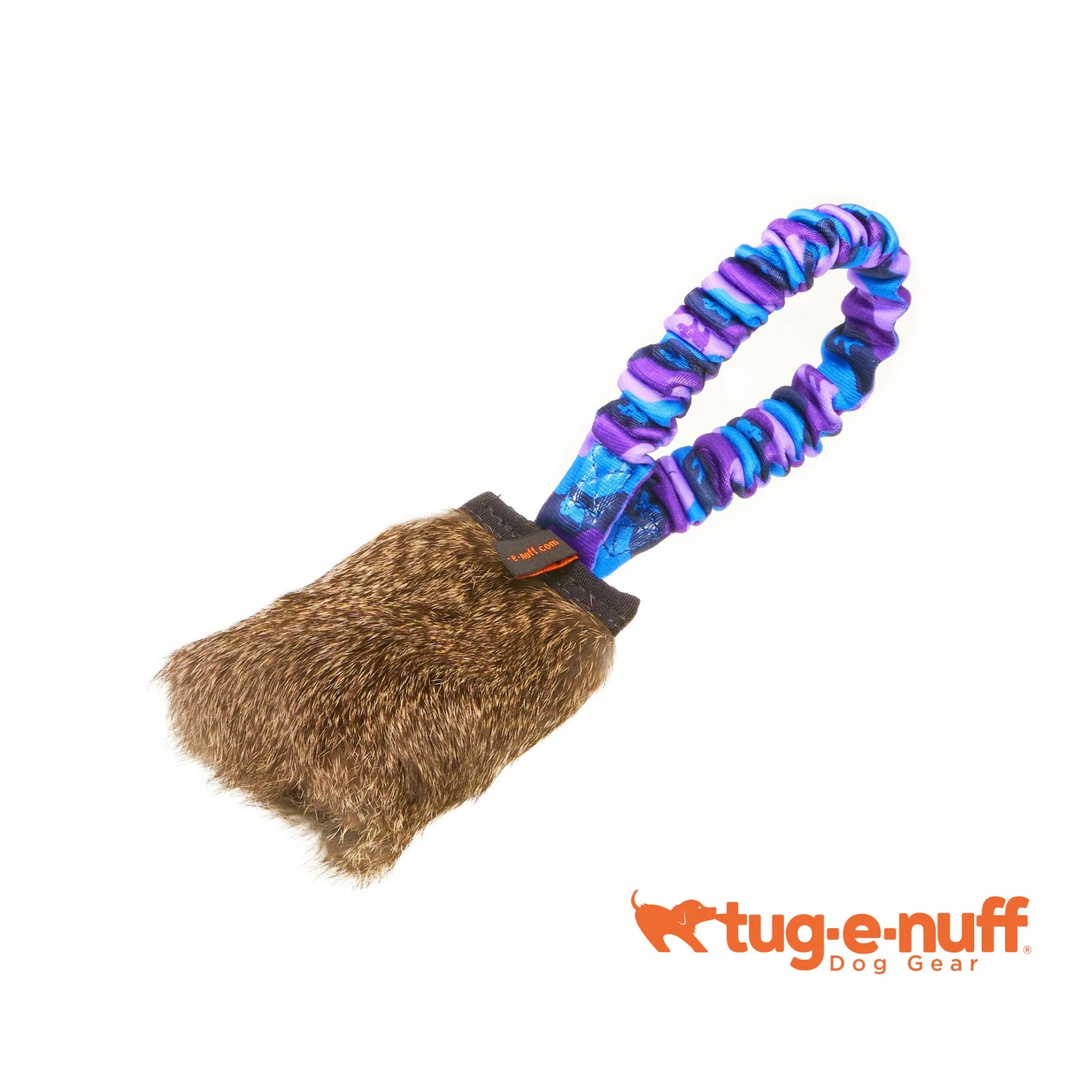 Tug-E-Nuff Rabbit Skin Pocket Bungee Squeeker - Image 3